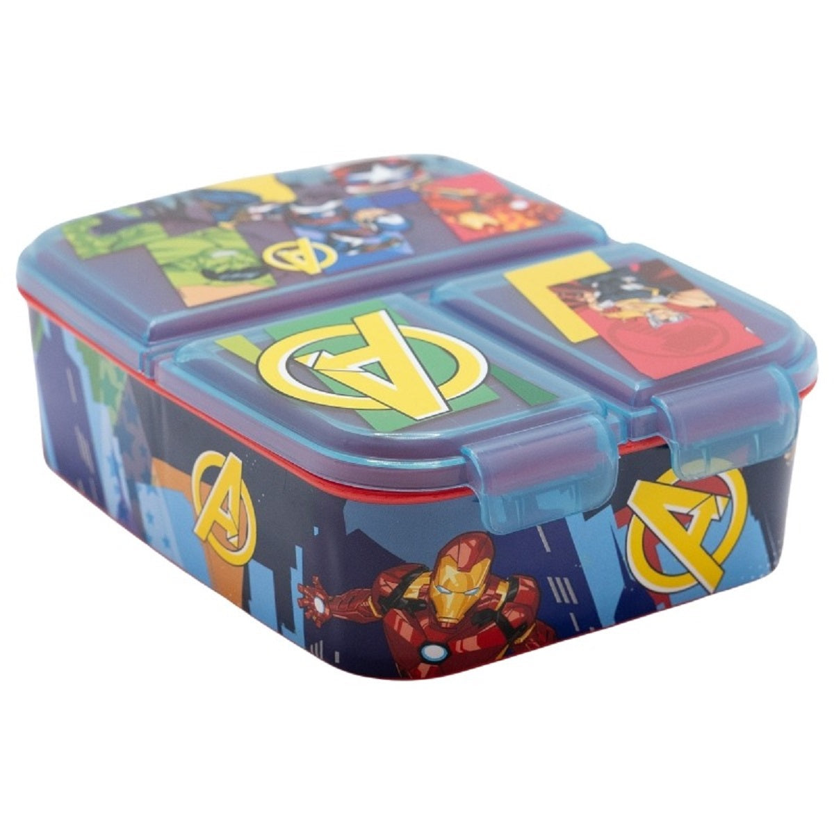 Marvel Kinder Brotdose – Lunchbox mit 3 Fächern & tollem Design
