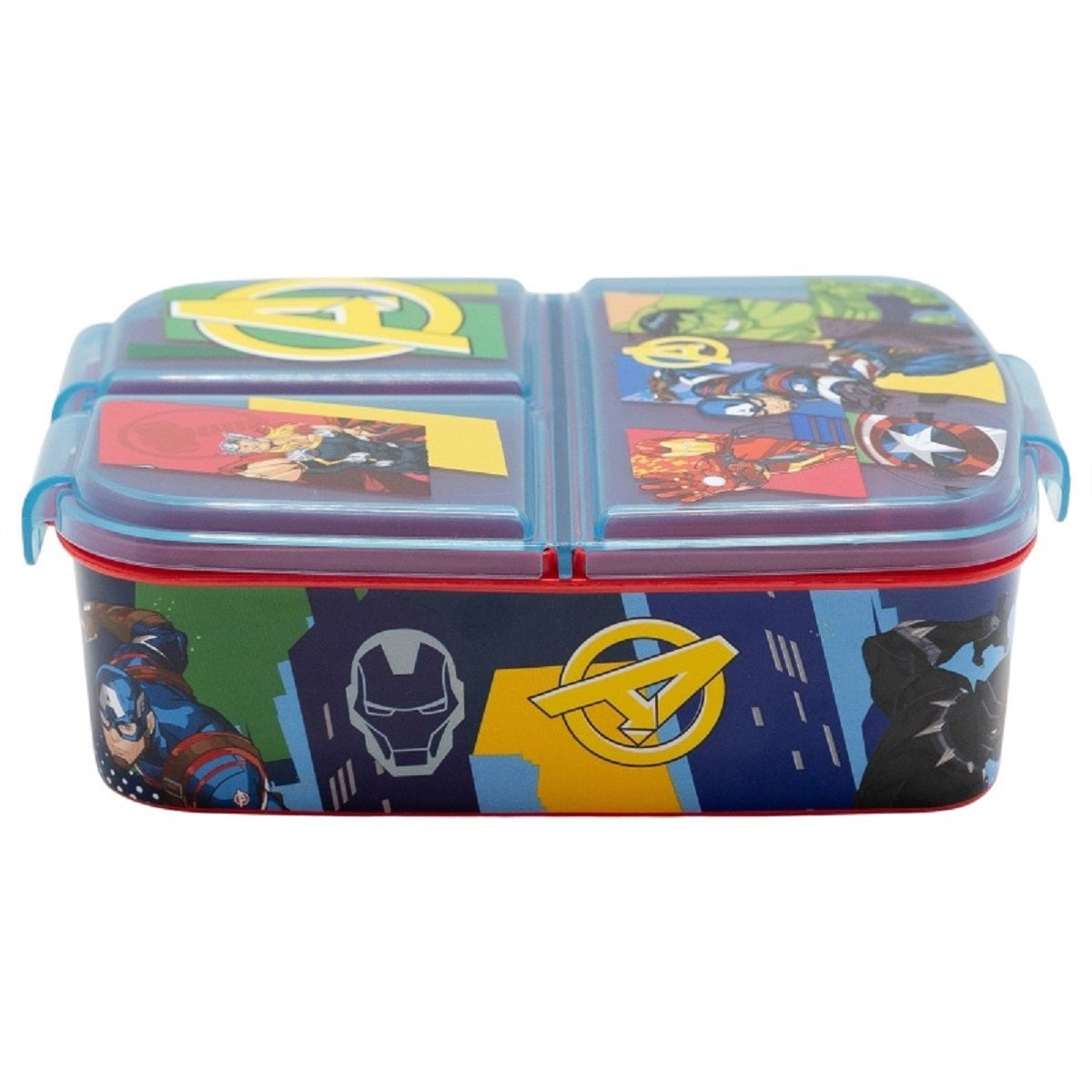 Marvel Kinder Brotdose – Lunchbox mit 3 Fächern & tollem Design