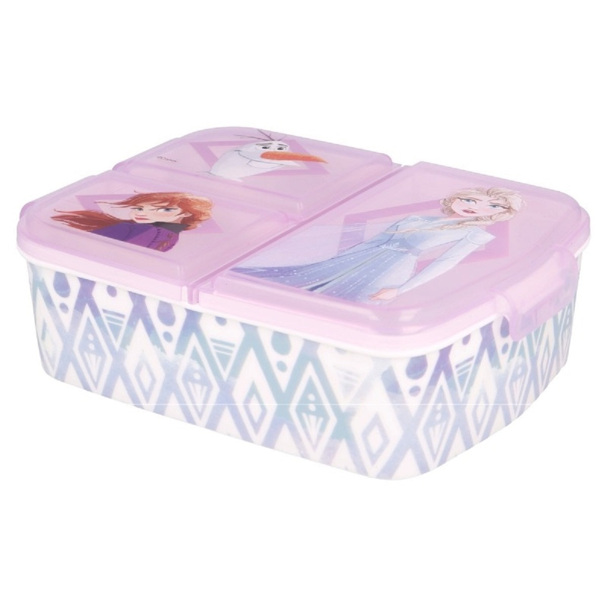Disney Frozen Kinder Brotdose – Lunchbox mit 3 Fächern & tollem Design