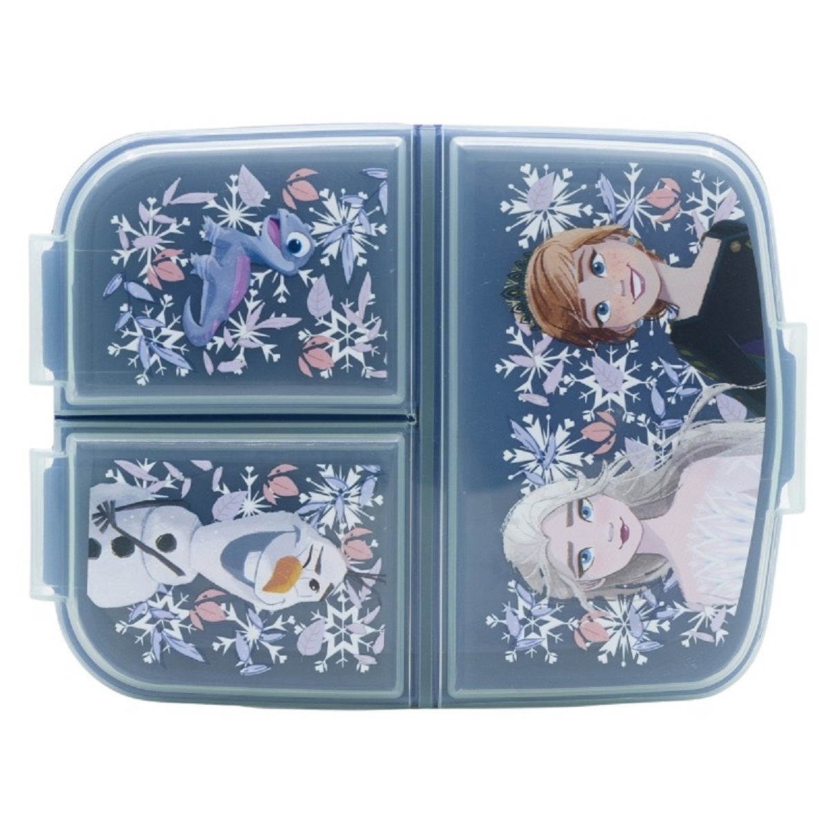 Disney Frozen Kinder Brotdose – Lunchbox mit 3 Fächern & tollem Design