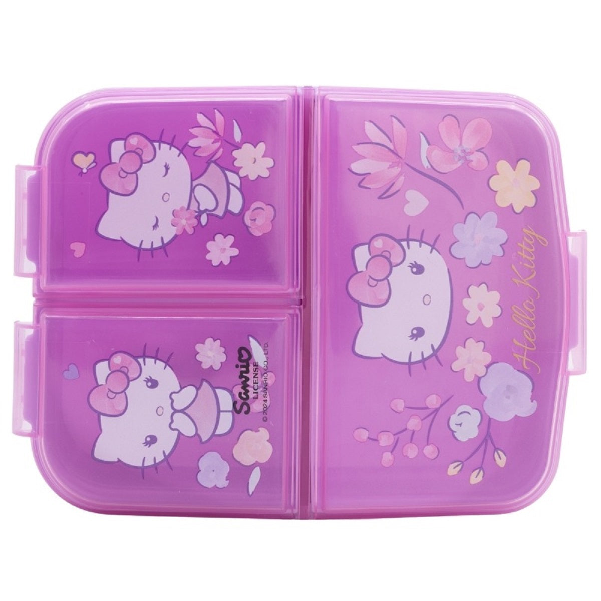 Hello Kitty Kinder Brotdose – Lunchbox mit 3 Fächern & tollem Design