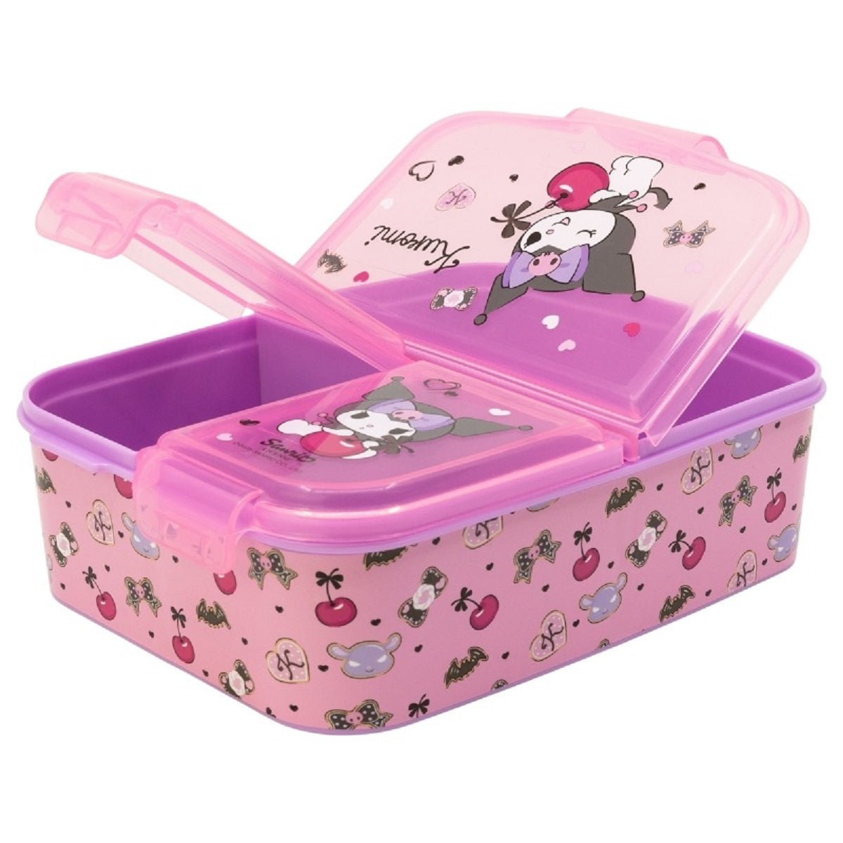 Hello Kitty Kinder Brotdose – Lunchbox mit 3 Fächern & tollem Design