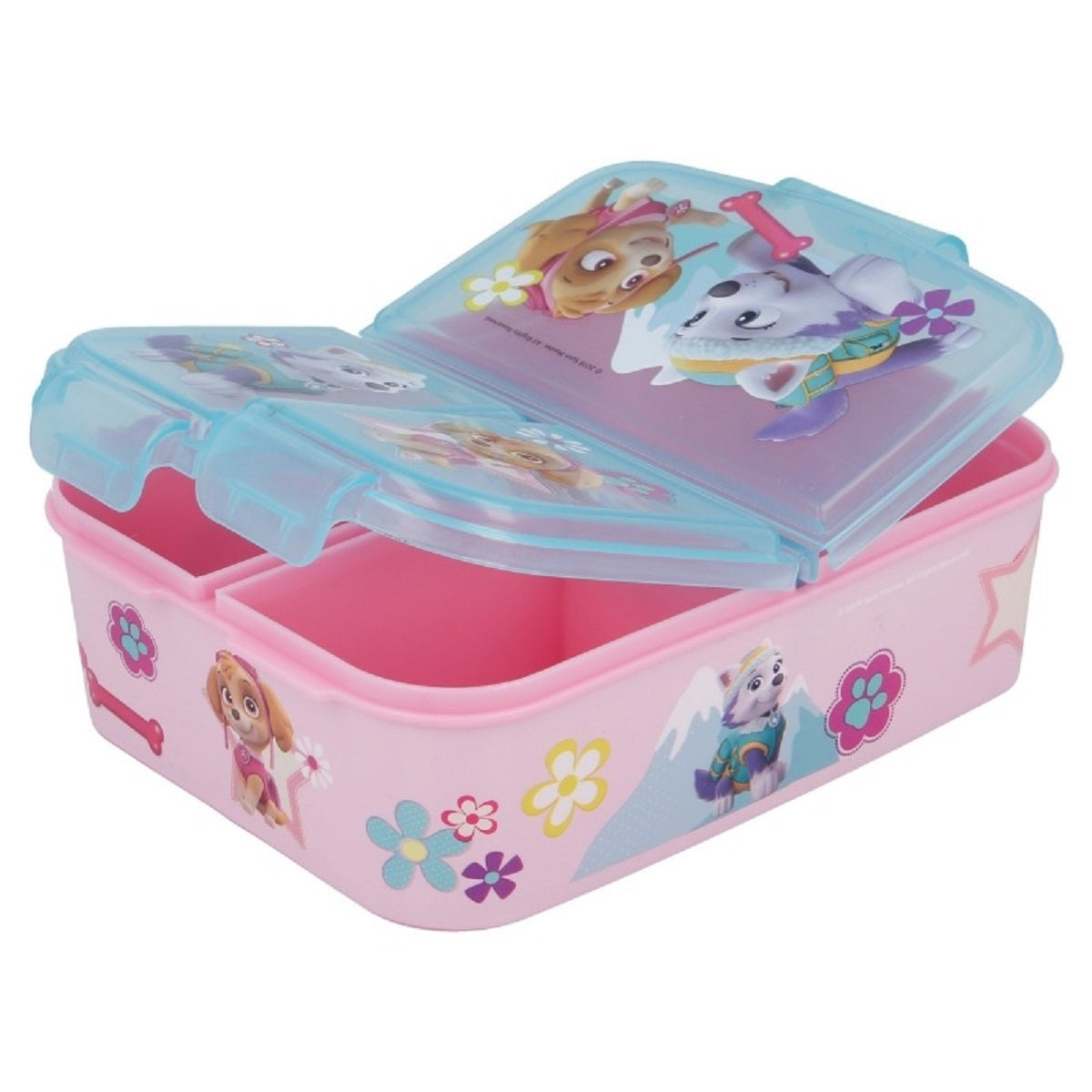 Paw Patrol Kinder Brotdose – Lunchbox mit 3 Fächern & tollem Design