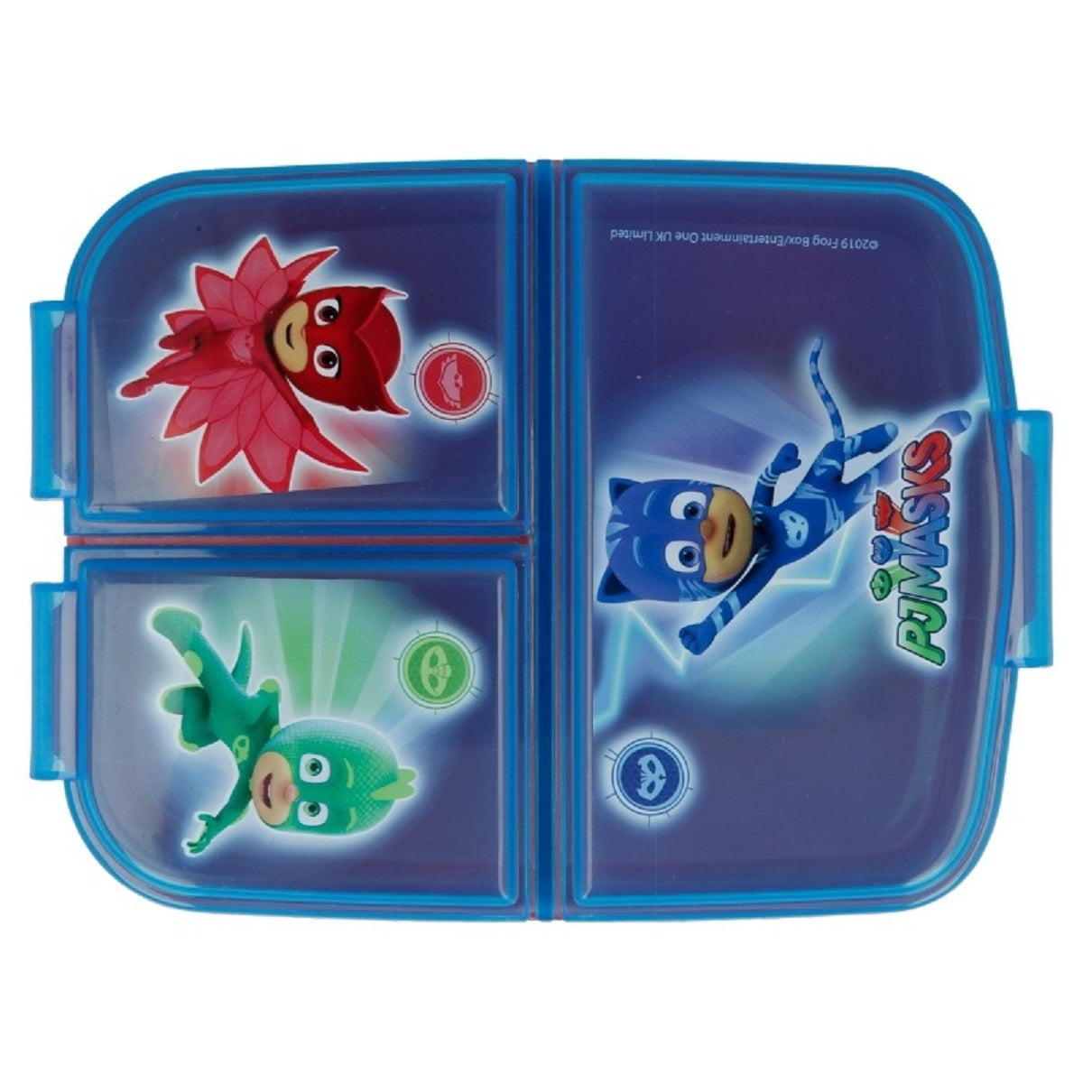PJ Masks Kinder Brotdose – Lunchbox mit 3 Fächern & tollem Design