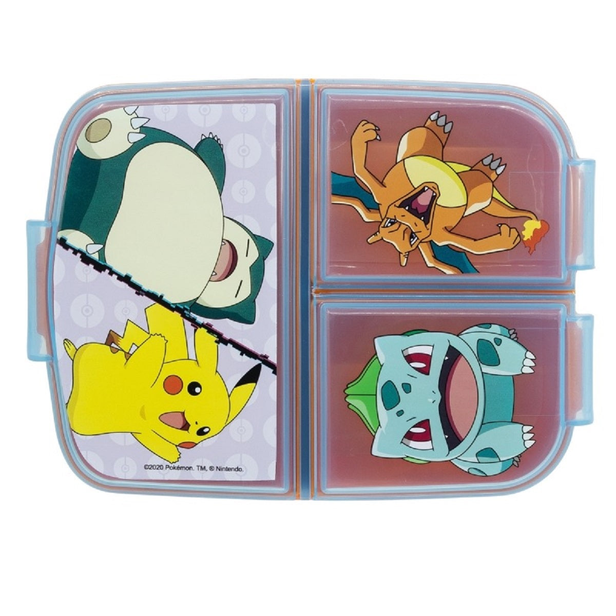 Pokemon Kinder Brotdose – Lunchbox mit 3 Fächern & tollem Design