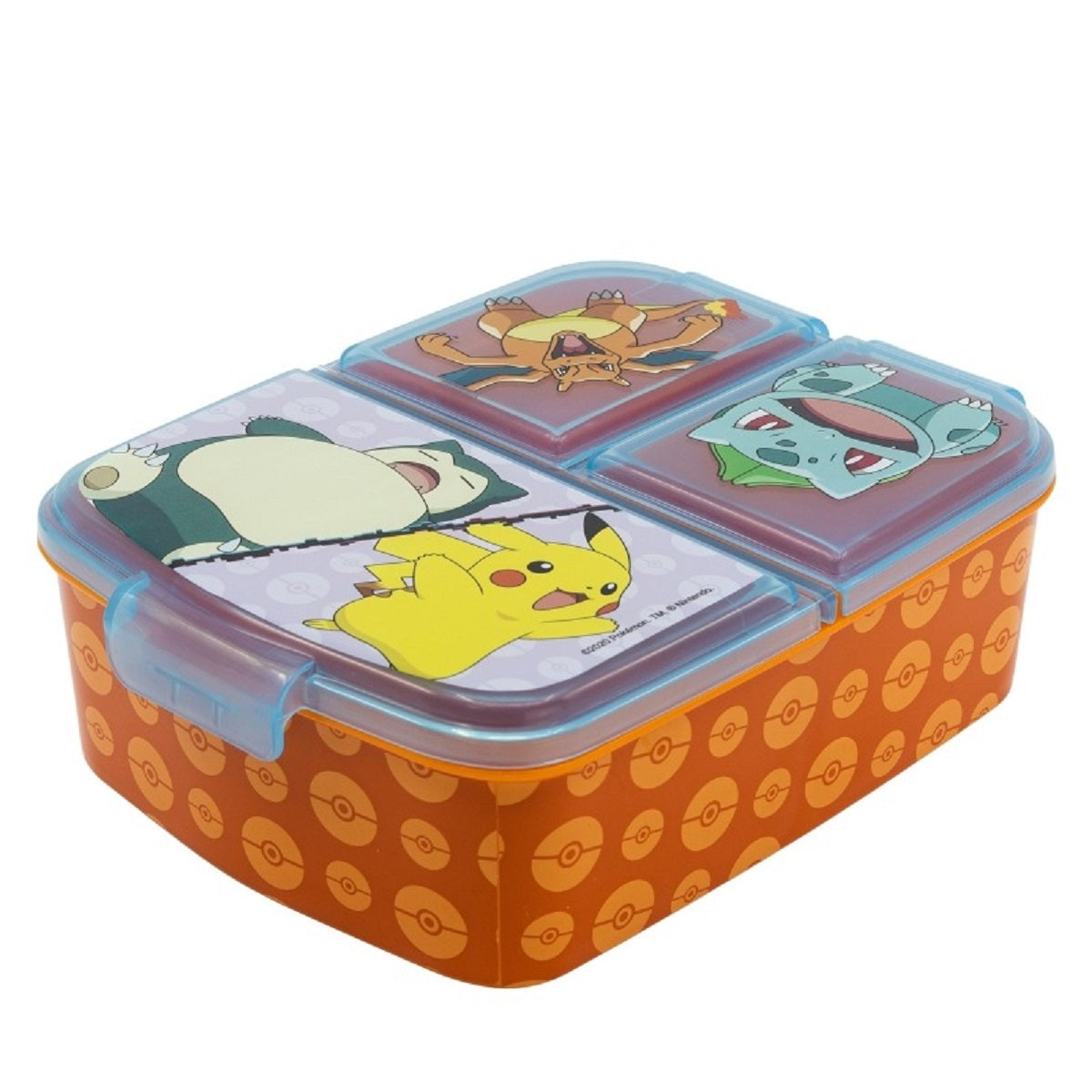 Pokemon Kinder Brotdose – Lunchbox mit 3 Fächern & tollem Design