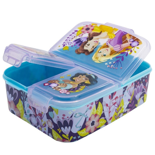 Disney Princess Kinder Brotdose – Lunchbox mit 3 Fächern & tollem Design