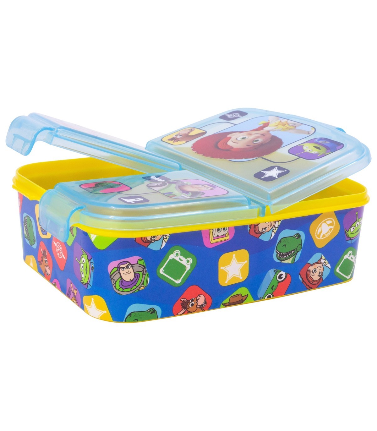 Disney Toy Story Lunchbox Kinder Brotdose mit 3 Fächern Pausenbox