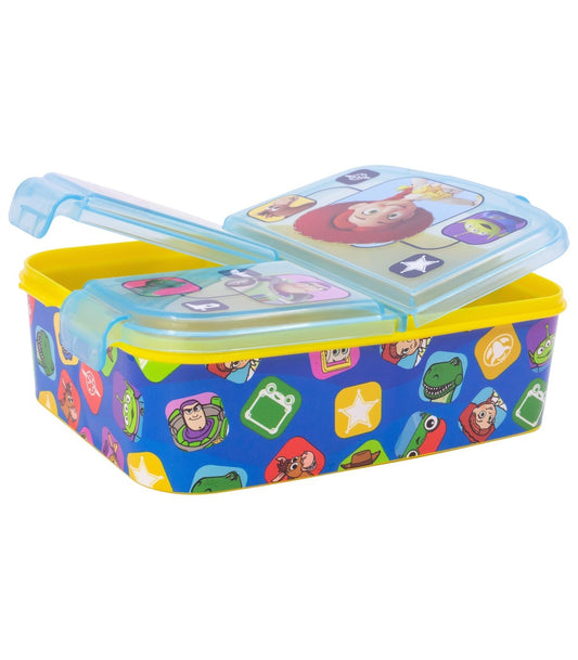 Disney Toy Story Lunchbox Kinder Brotdose mit 3 Fächern Pausenbox