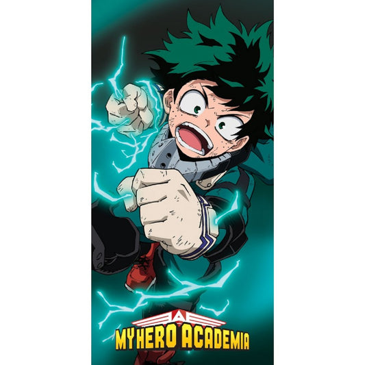 My Hero Academia Handtuch 70x140 cm Baumwolle weich Badetuch saugfähig Duschtuch