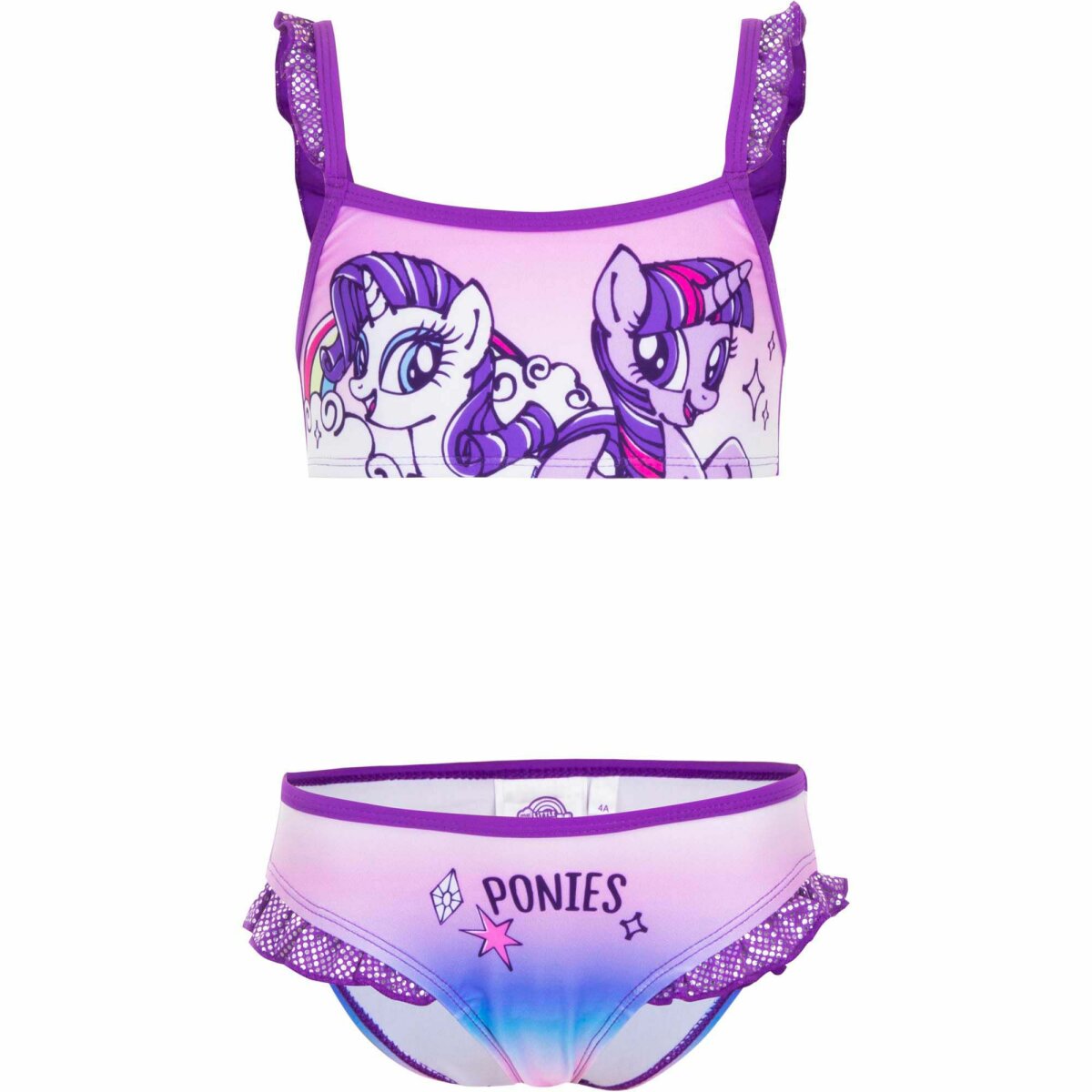 My Little Pony Bikini für Mädchen Perfekte Schwimmkleidung für Sommertage