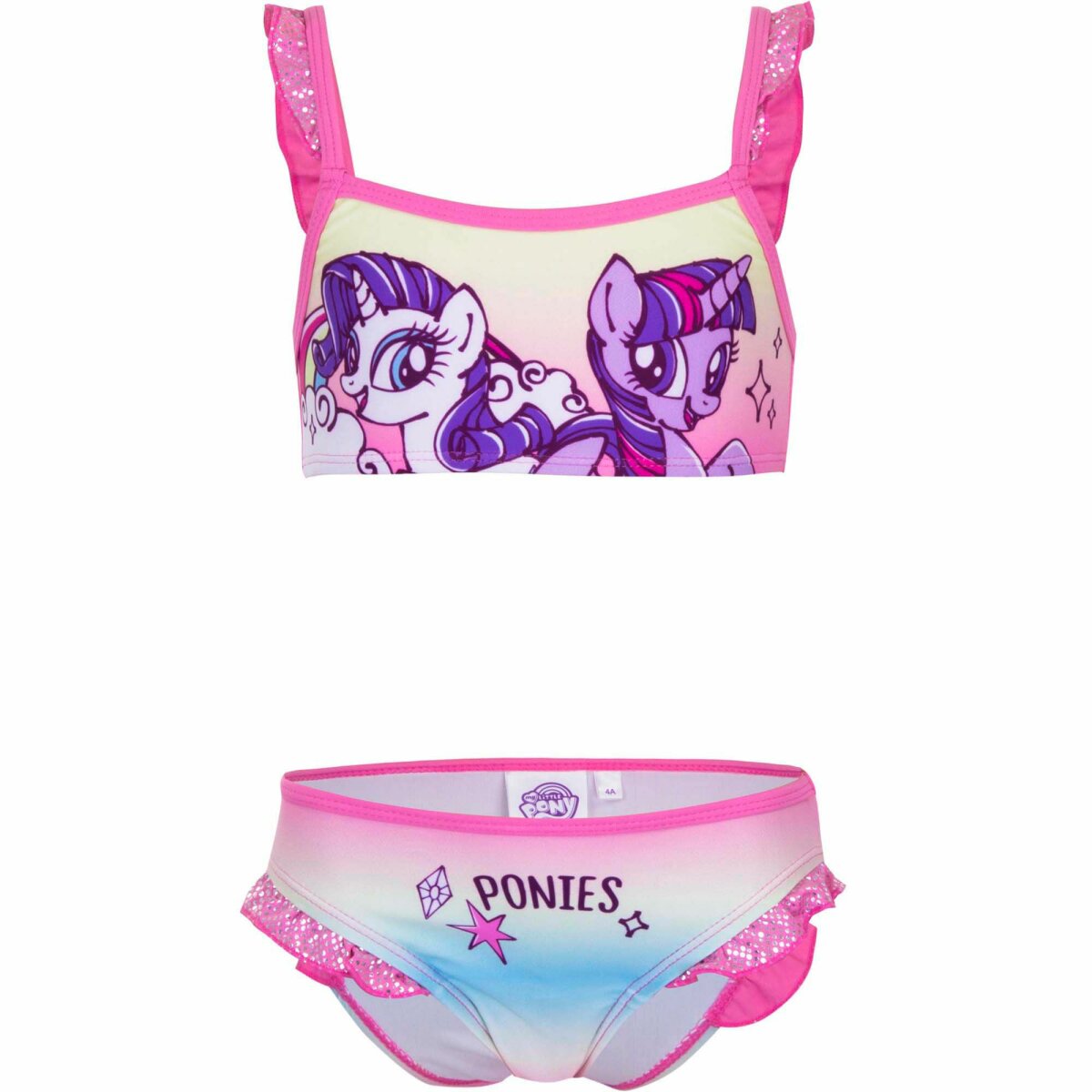 My Little Pony Bikini für Mädchen Perfekte Schwimmkleidung für Sommertage