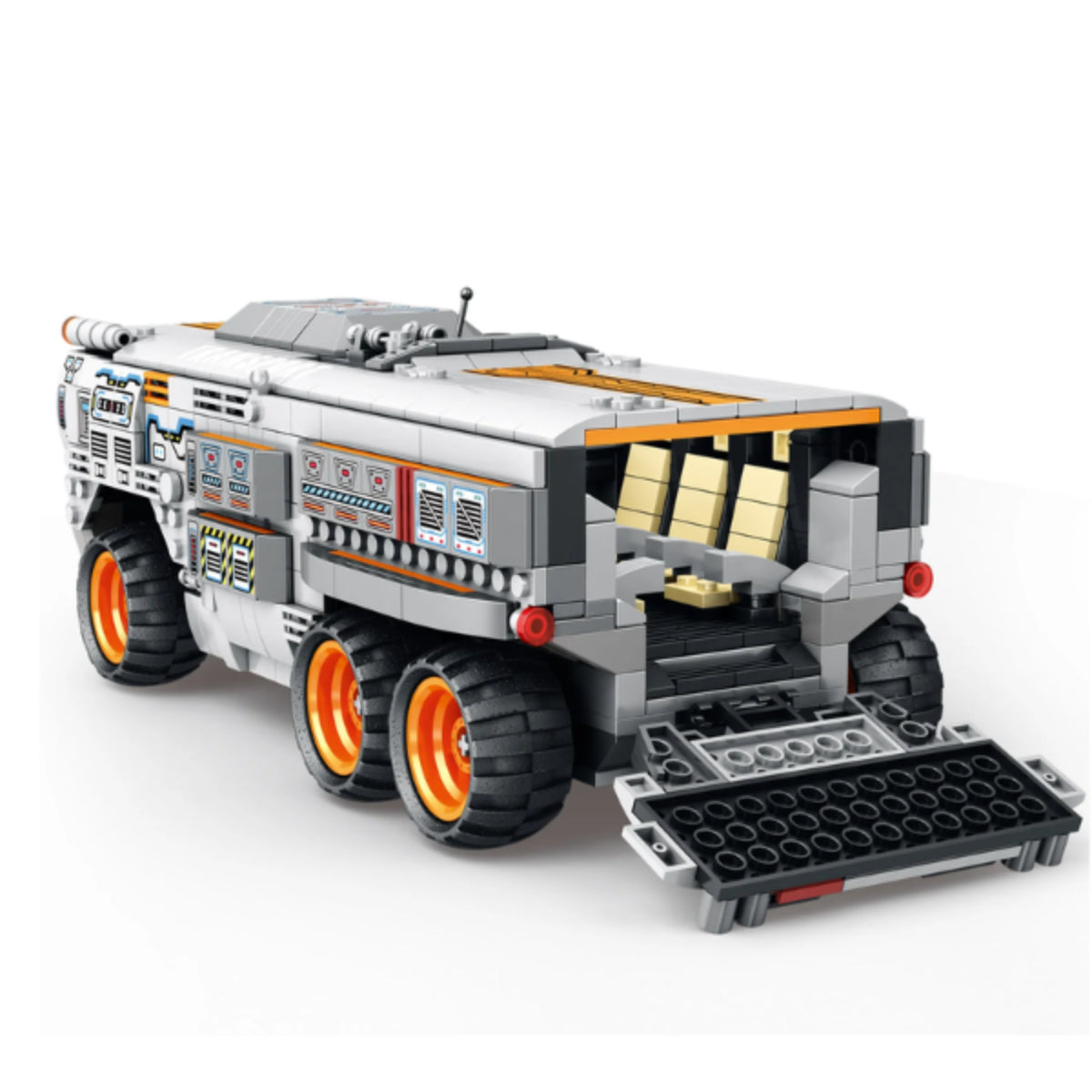 Reobrix 99004 Transportfahrzeug Klemmbaustein RC Fahrzeug 1298 Teile ab 14
