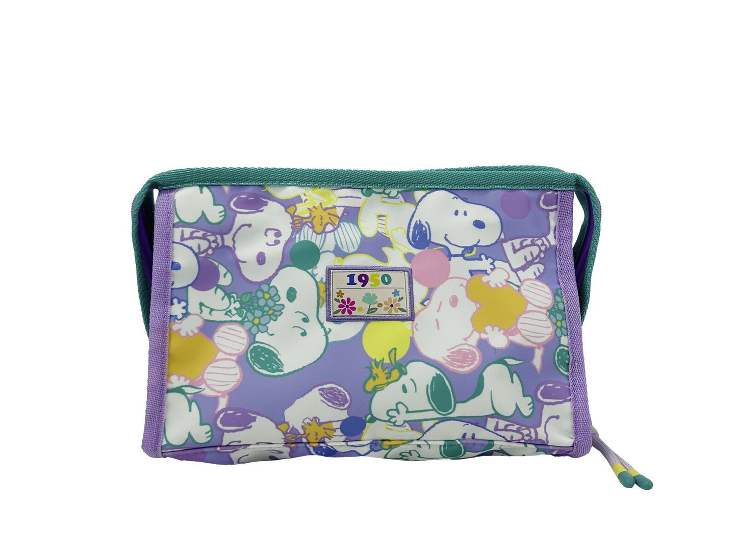 Snoopy Necessaire Kulturtasche Kosmetiktasche mit Griff Reiseetui