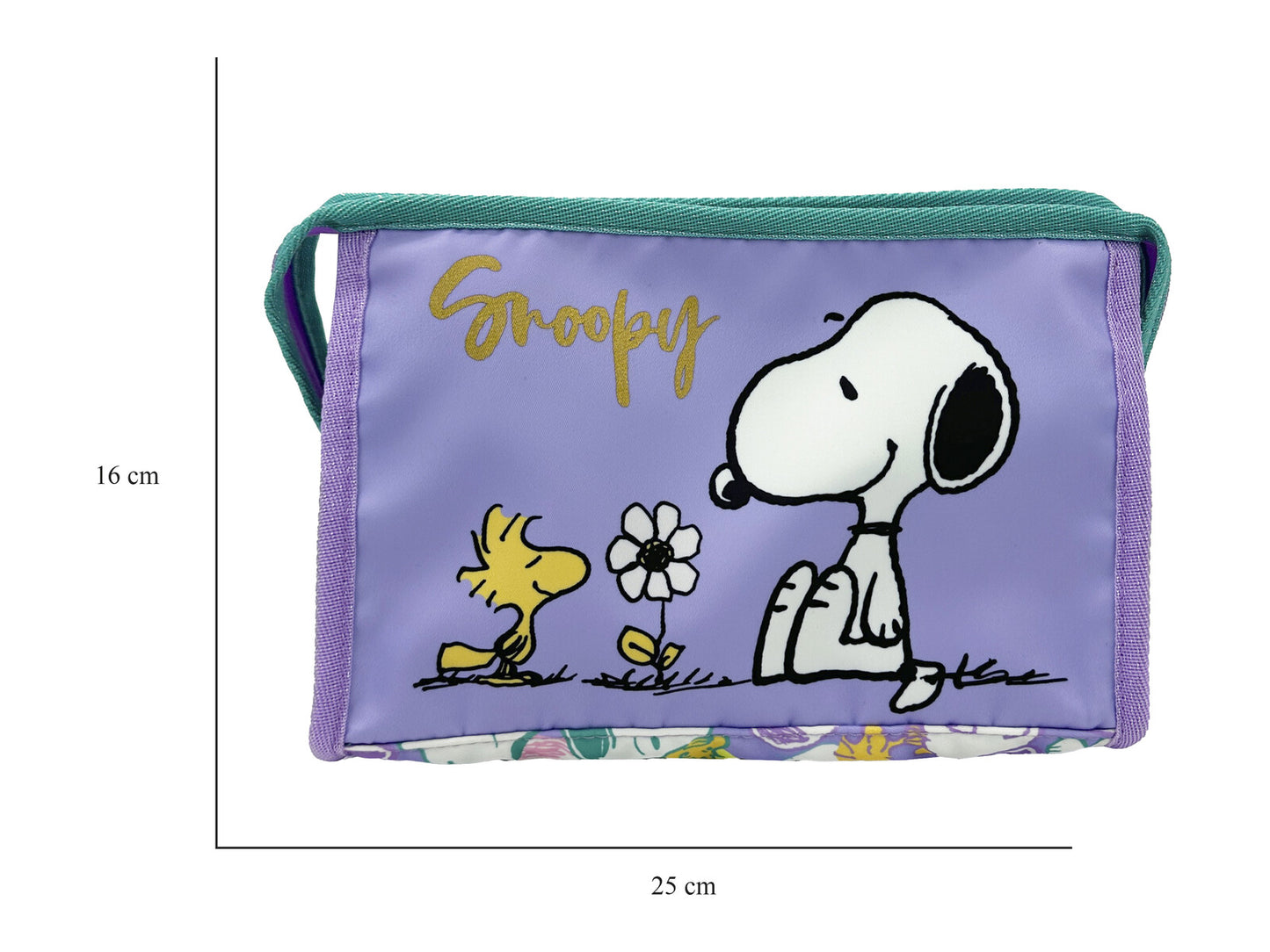 Snoopy Necessaire Kulturtasche Kosmetiktasche mit Griff Reiseetui
