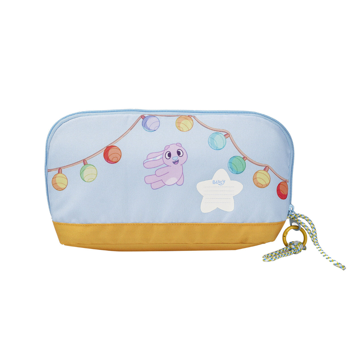 Bluey Federmappe 24 cm Kinder Schulmäppchen mit Innenfächern und Reißverschluss