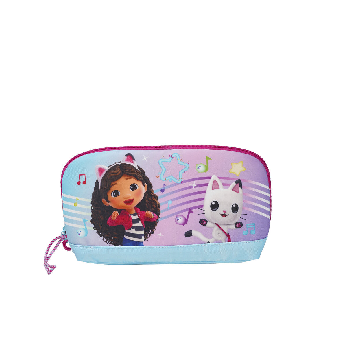 Gabby's Dollhouse Kosmetiktasche Karaoke 23 cm für Schule Reise Freizeit