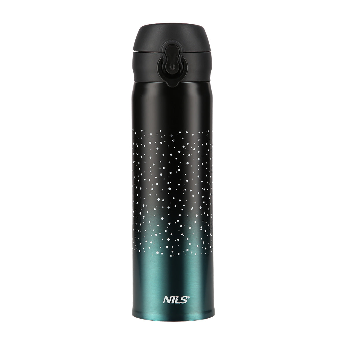 NILS Thermobecher Meerblau 500 ml Kaffeebecher für Arbeit Reise Freizeit