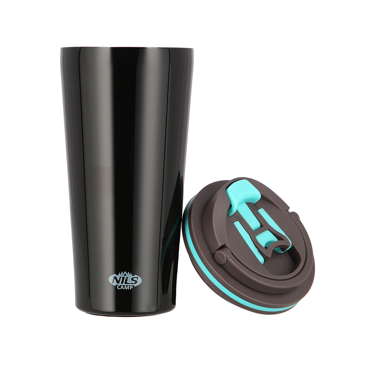 NILS CAMP Camping Thermobecher 500 ml Becher für Kaffee Tee unterwegs
