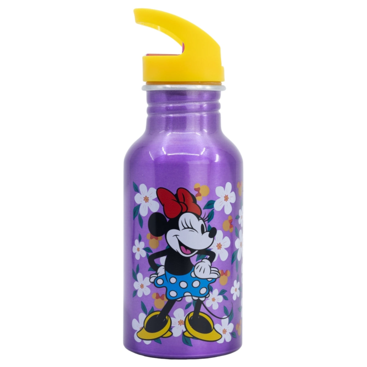 Disney Minnie Mouse Wasserflasche 545 ml Flasche mit Trinkaufsatz und Schraubverschluss