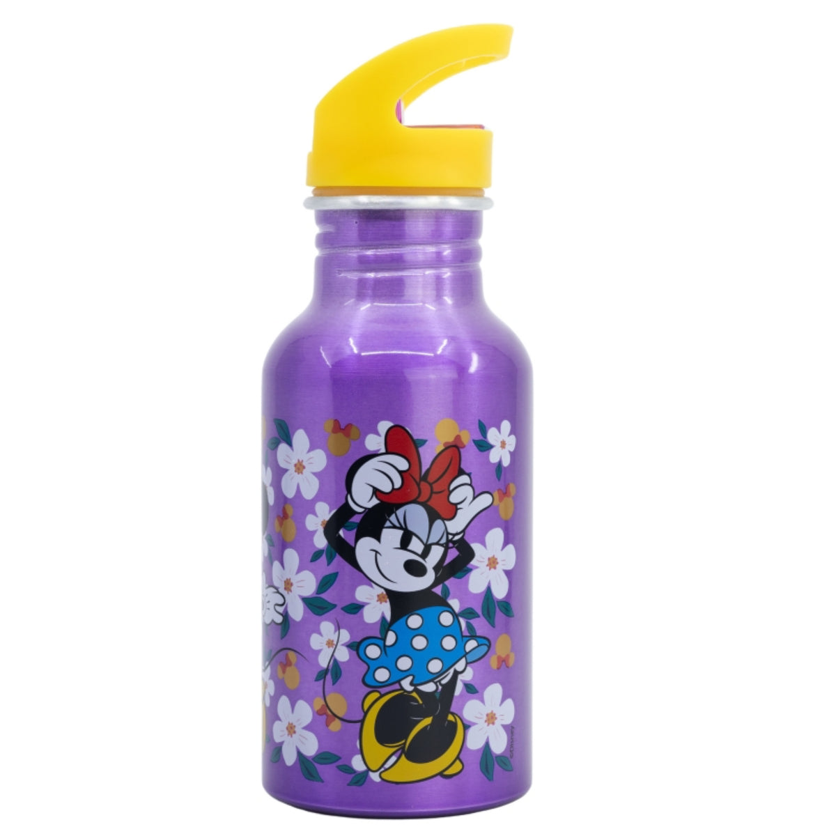 Disney Minnie Mouse Wasserflasche 545 ml Flasche mit Trinkaufsatz und Schraubverschluss