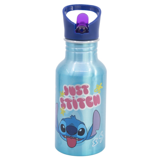 Disney Stitch Wasserflasche 545 ml Flasche mit Trinkaufsatz und Schraubverschluss