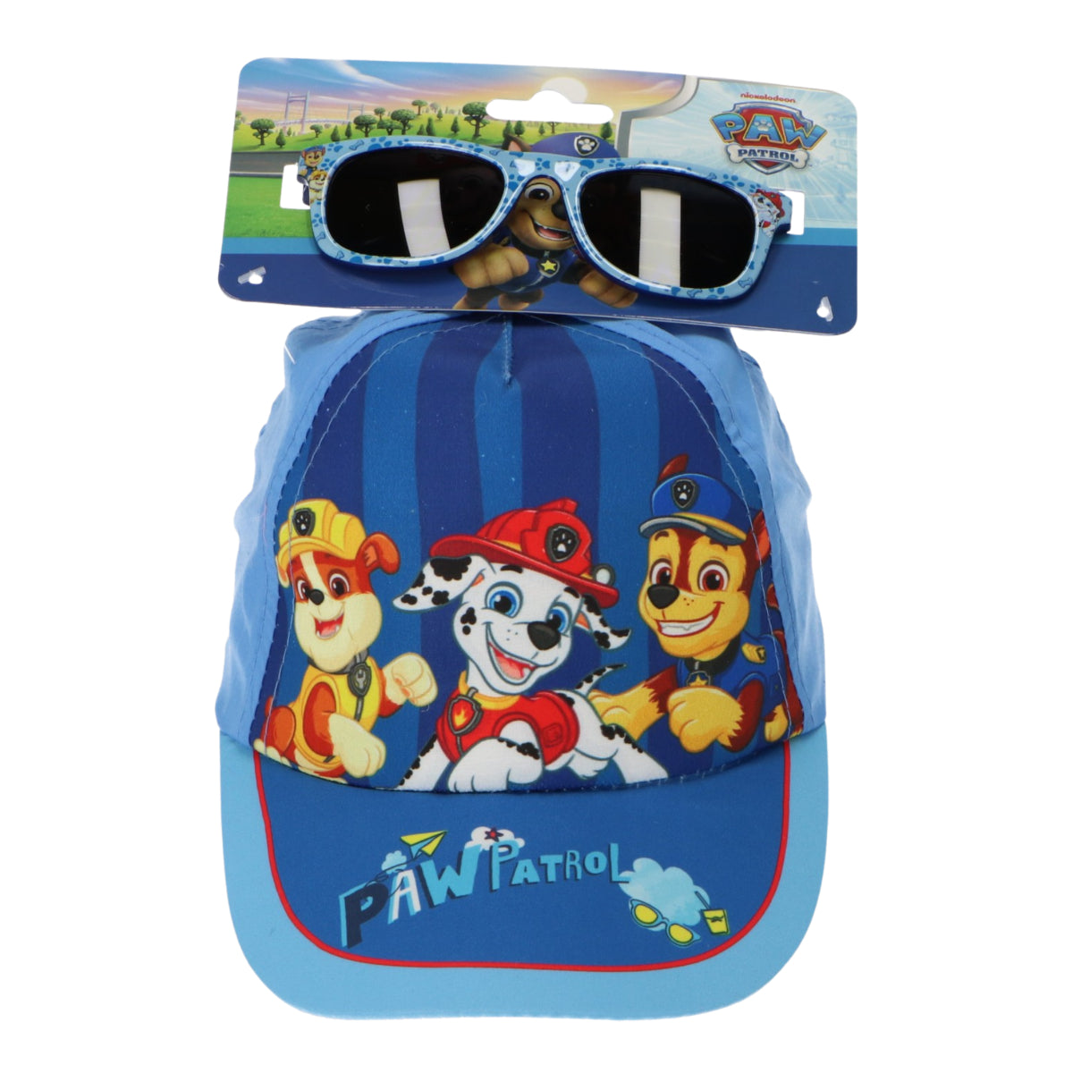 Paw Patrol Kinder Kappe mit Sonnenbrille Cap Basecap Sommermütze Freizeit