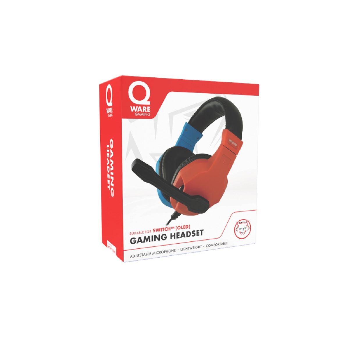 Qware Stereo Kopfhörer Kristallklarer Sound kompatibel mit Nintendo Switch