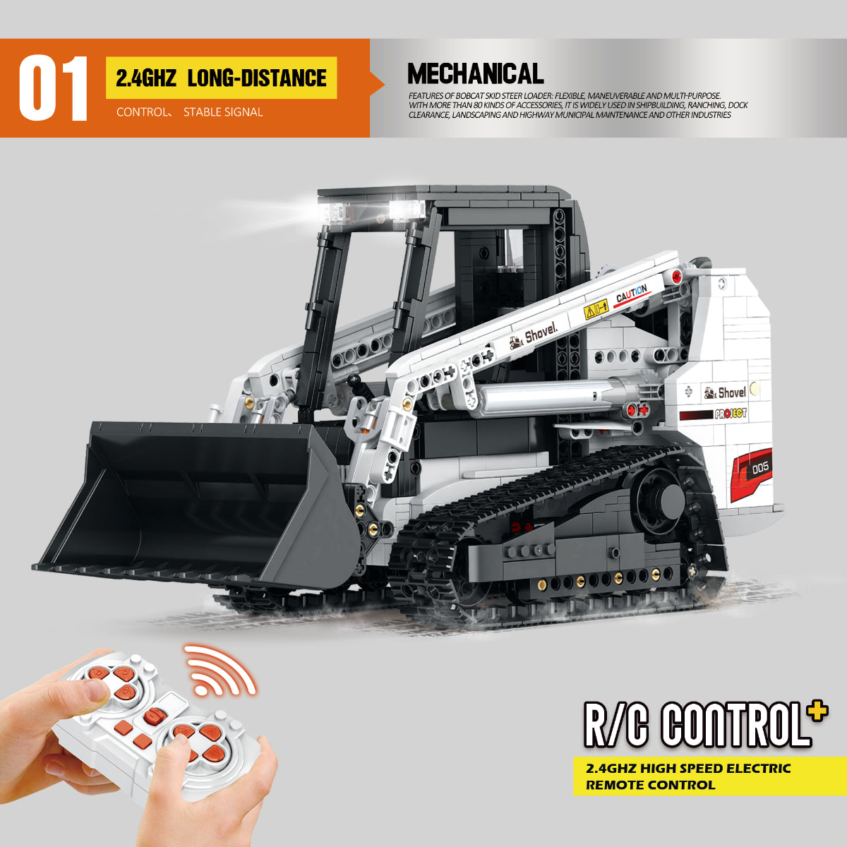 Reobrix 22004 RC Kompaktlader 1366 Teile 35 cm ab 14