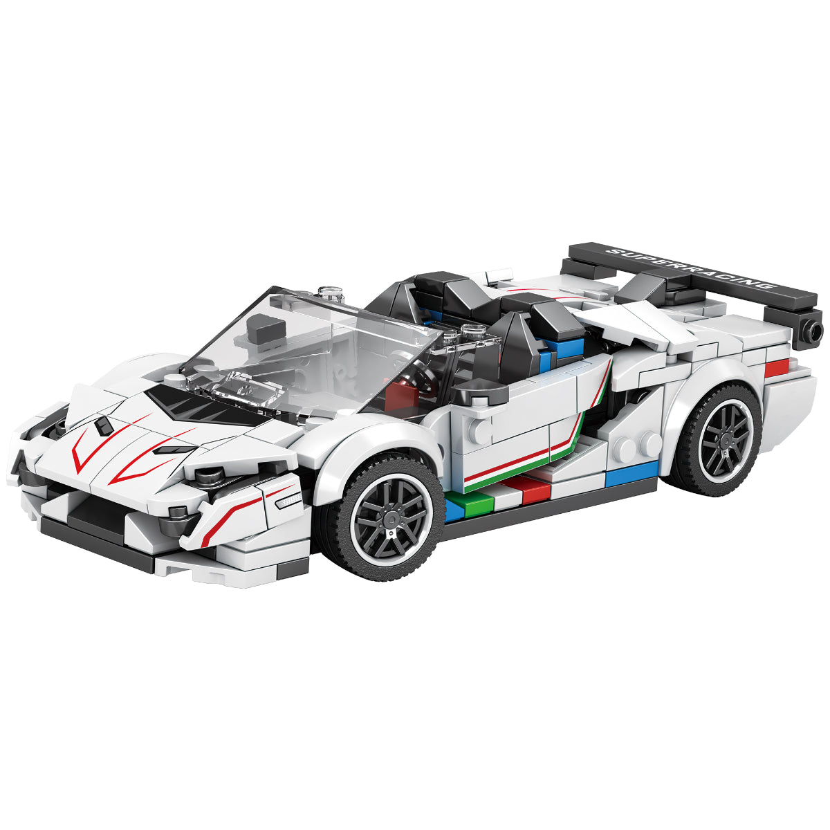 Reobrix 687 Rennwagen 1:24 Klemmbaustein Auto 348 Teile ab 14