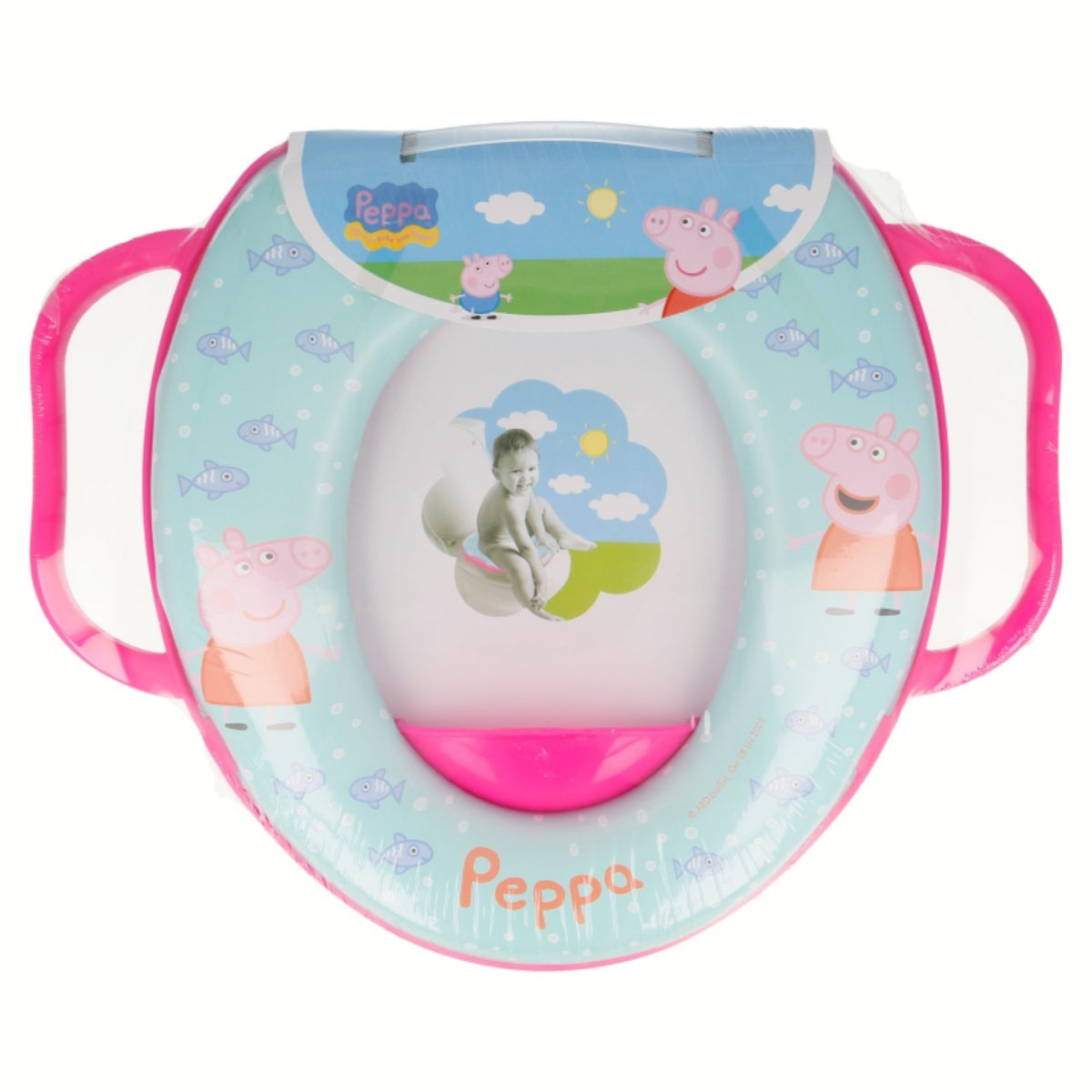 Peppa Pig Töpfchen Mini Kinder-WC mit Griffen für Jungen & Mädchen