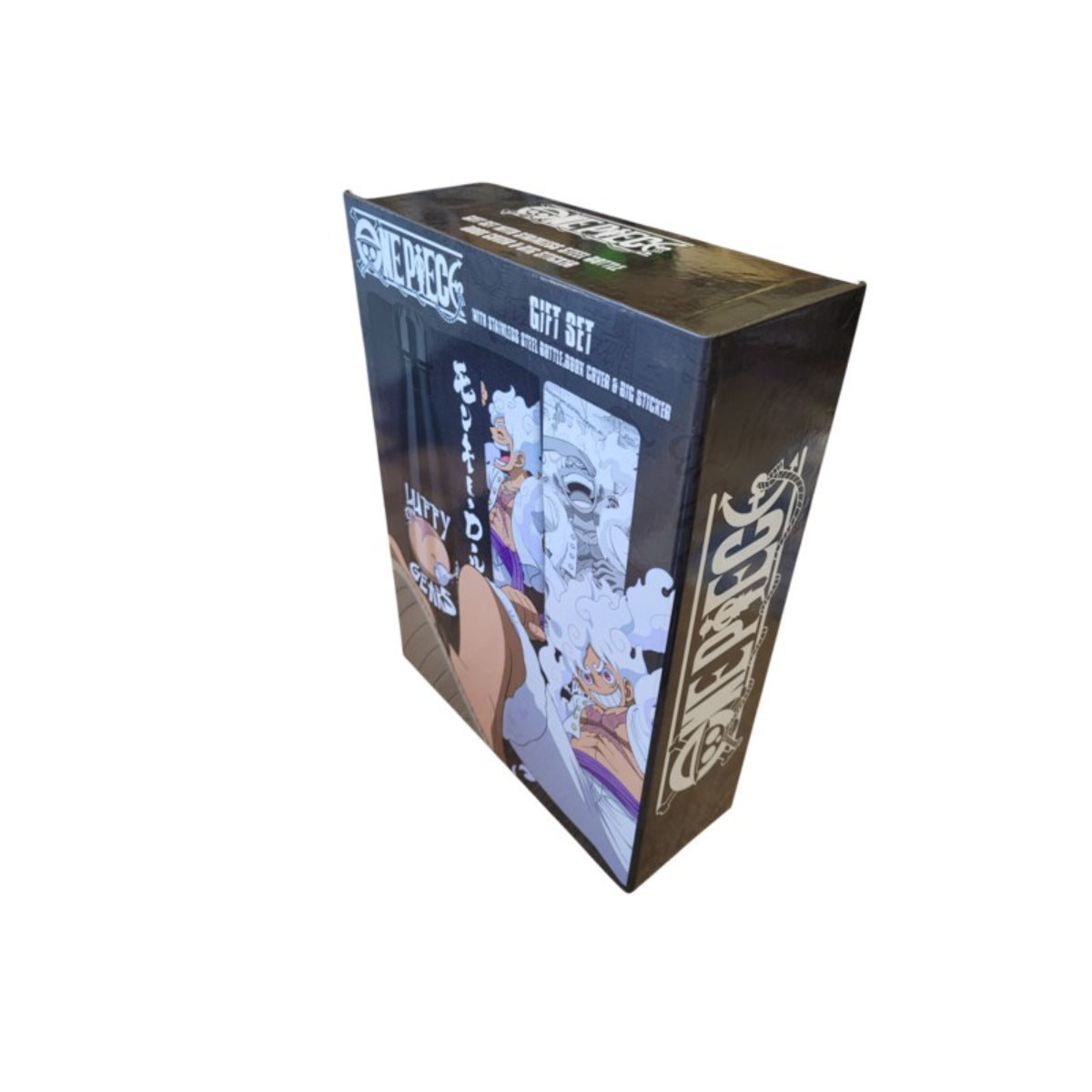 One Piece Geschenkset Thermosflasche mit Manga Schutzhülle und Lesezeichen