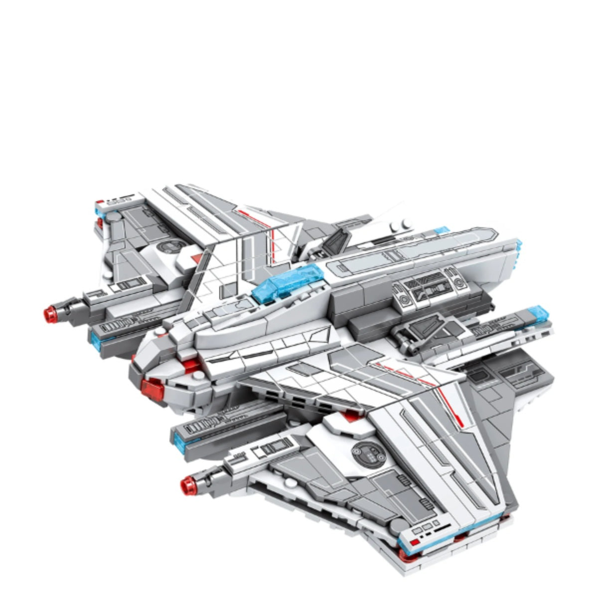 Reobrix 787 Raumjäger Modell 846 Teile 36 cm mit Licht ab 14