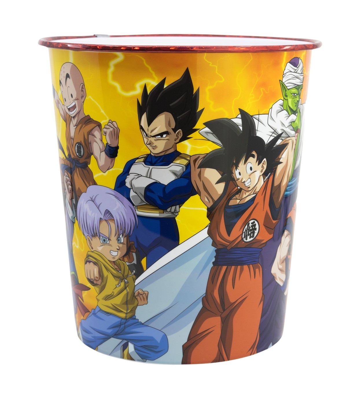 Dragon Ball Papierkorb Kinder Mülleimer für Kinderzimmer und Spielzimmer