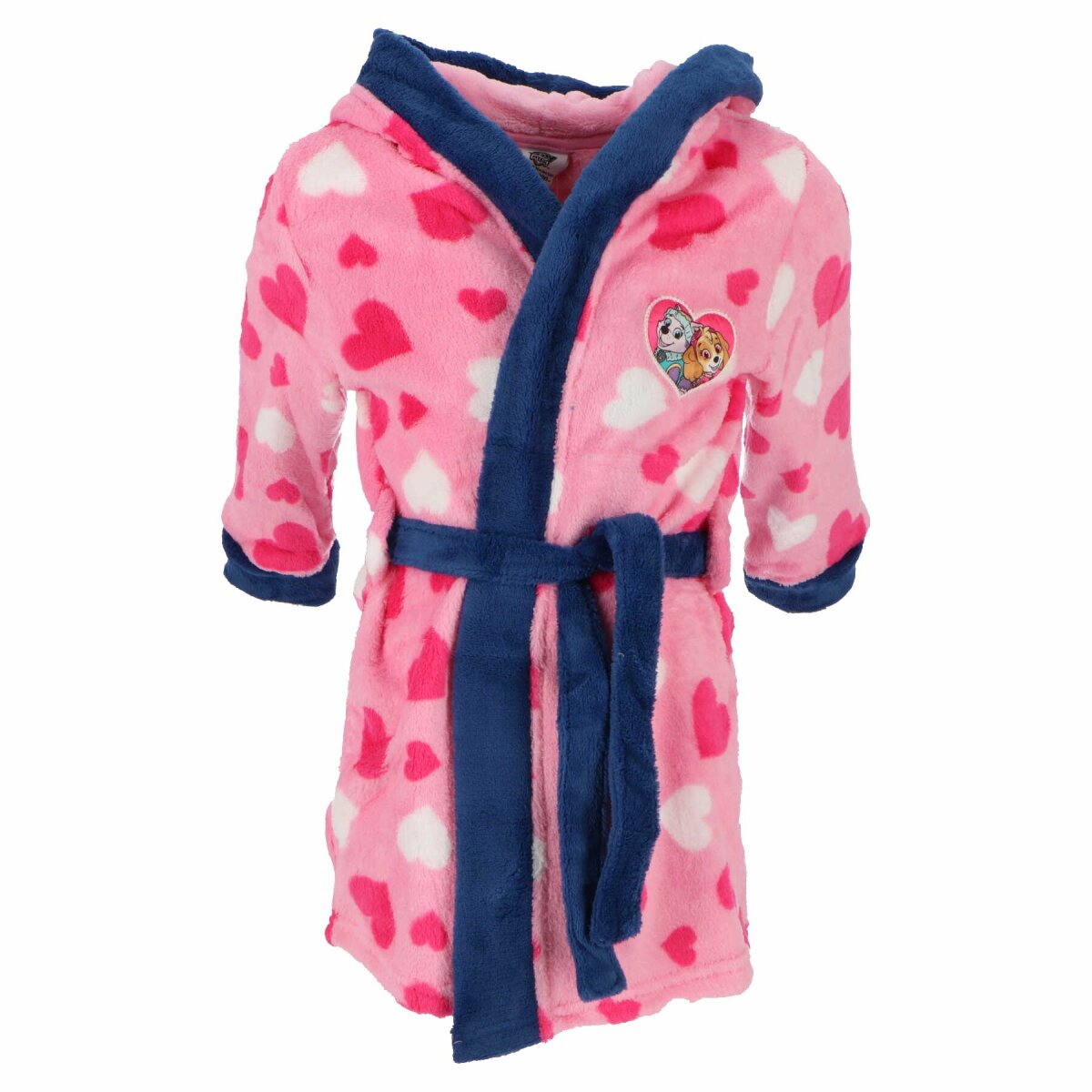 Paw Patrol Kinder-Bademantel mit lustigen Motiven Komfortabler Begleiter für Zuhause Rosa 110/116