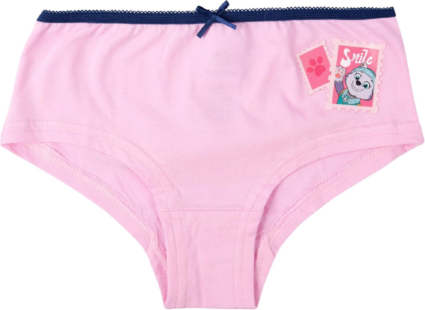 Paw Patrol Panty für Mädchen - Kinder Unterhose Slip Unterwäsche Rosa/Weiß/Blau (3er Pack)