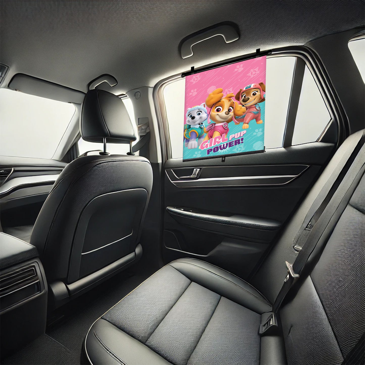 PAW Patrol Rückziehbarer Auto-Sonnenschutz, ideal für Kinder