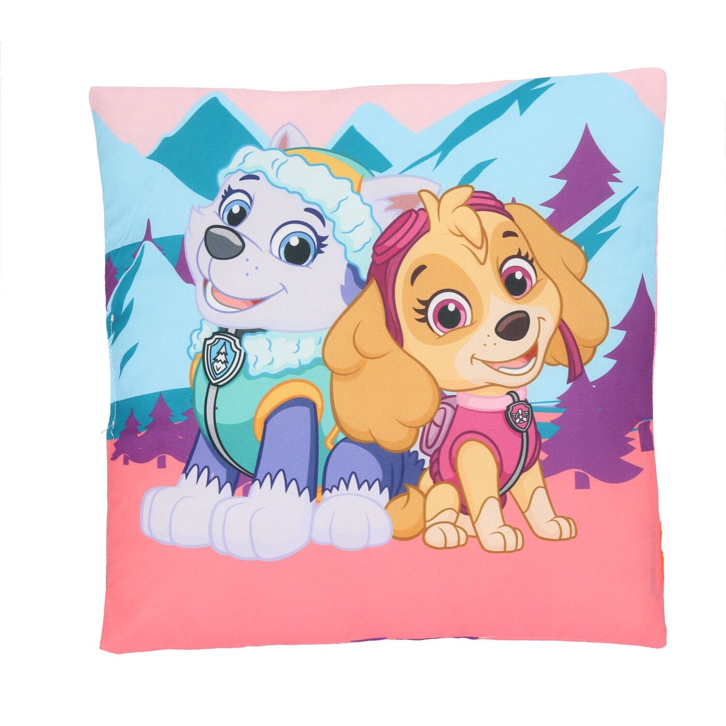 Paw Patrol Kissen Velours Kissen Ideal als Dekokissen