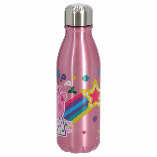 Peppa Pig Aluminiumflasche Wasserflasche 600ml: Perfekt für kleine Fans großer Abenteuer