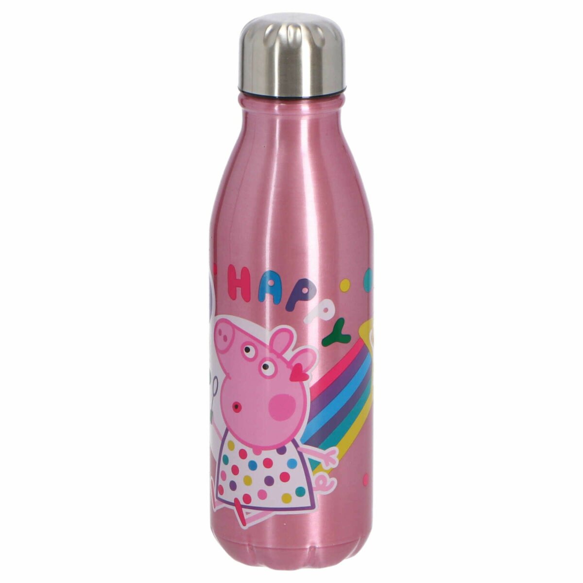 Peppa Pig Aluminiumflasche Wasserflasche 600ml: Perfekt für kleine Fans großer Abenteuer