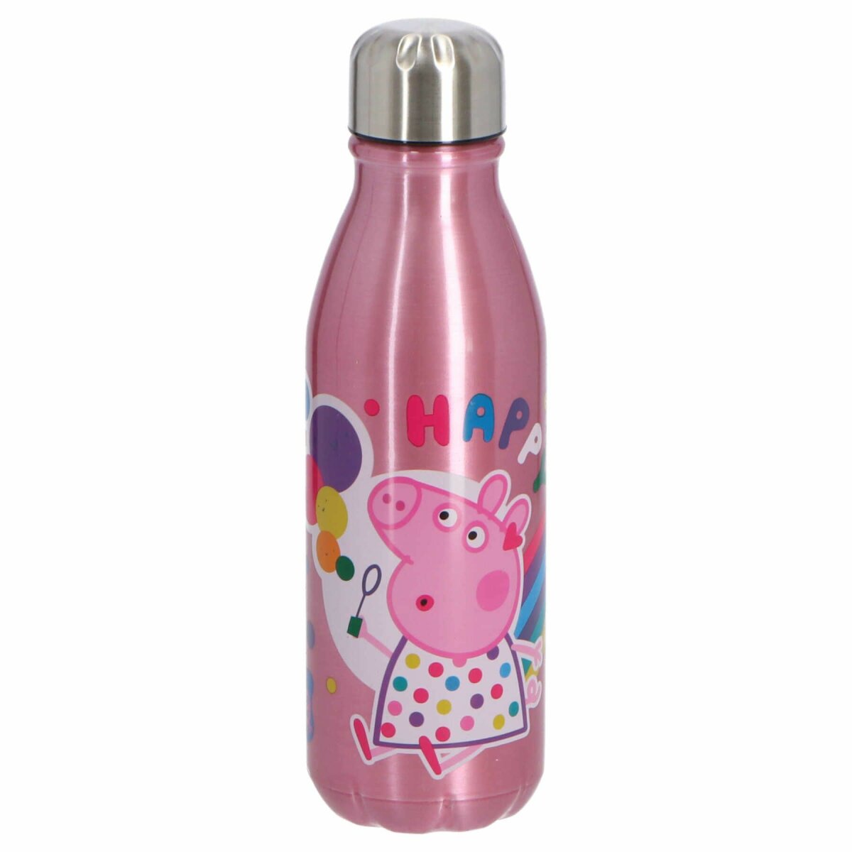 Peppa Pig Aluminiumflasche Wasserflasche 600ml: Perfekt für kleine Fans großer Abenteuer