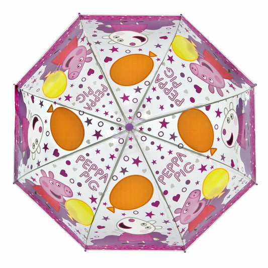 Peppa Pig Bunter Kinder-Regenschirm Ideal für kleine Hände 40 cm Durchmesser