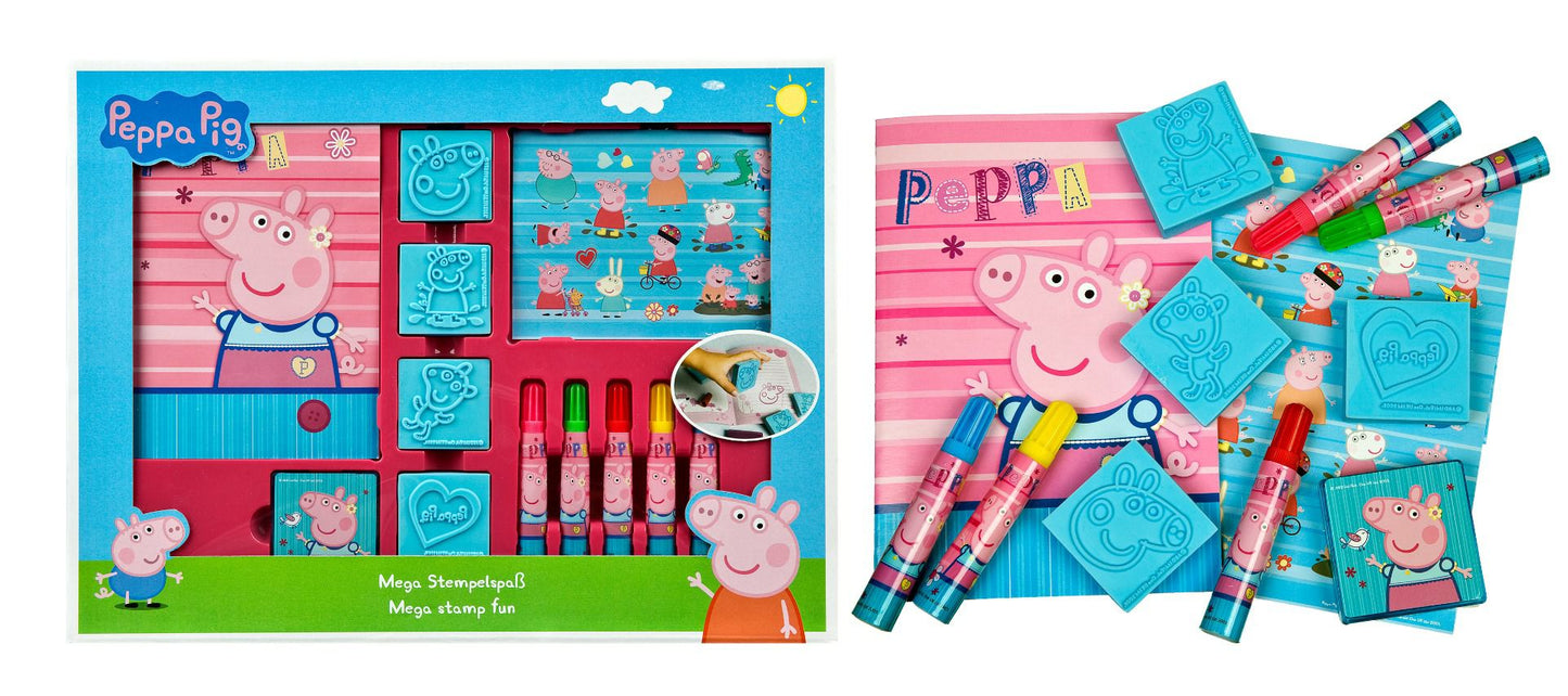 Peppa Pig Mega Stempelset Der große Stempelspaß für kleine Künstler