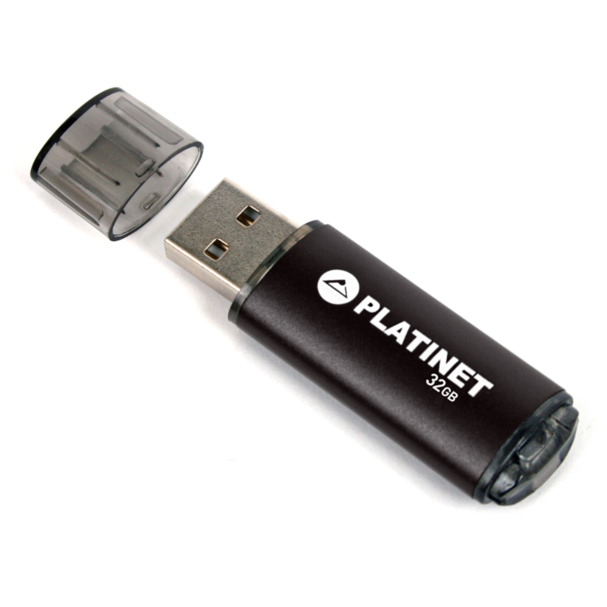 Platinet USB Stick 32GB Schwarz für Daten und Dateien