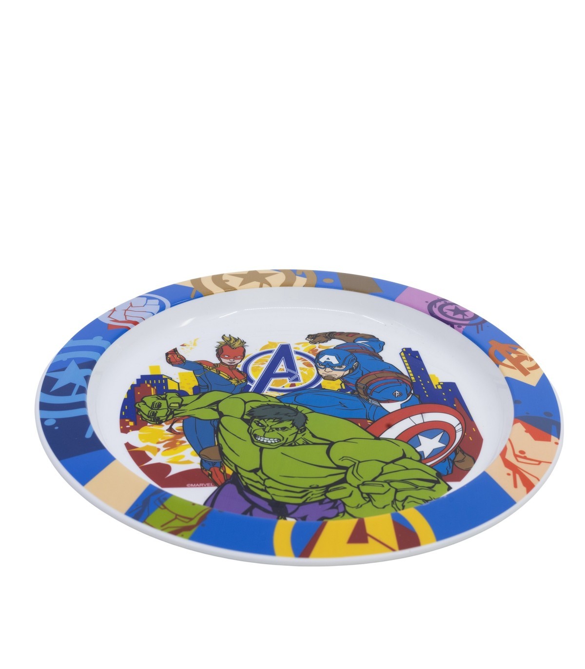 Marvel Avengers Kinder Teller Mikrowellengeeignet für zu Hause