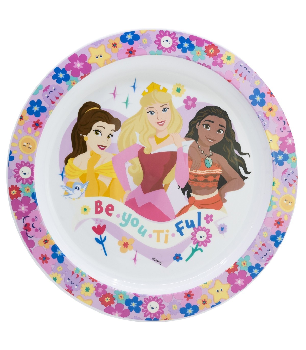 Disney Princess Kinder Teller Mikrowellengeeignet für zu Hause