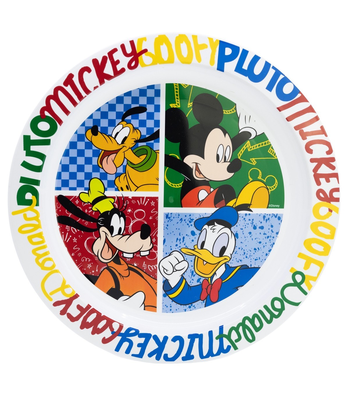 Disney Mickey Mouse Kinder Teller Mikrowellengeeignet für zu Hause