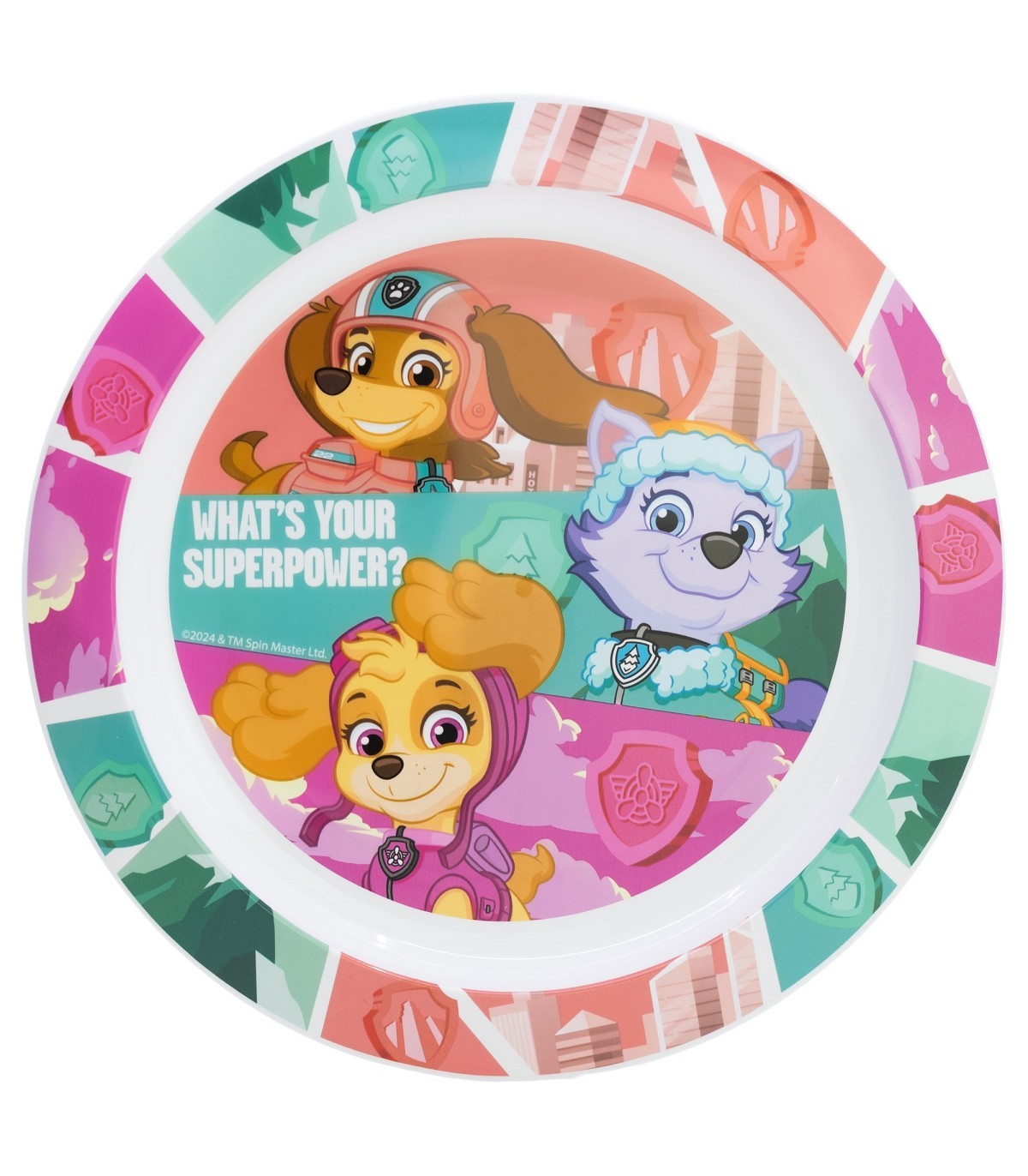 Paw Patrol Kinder Teller Mikrowellengeeignet für zu Hause