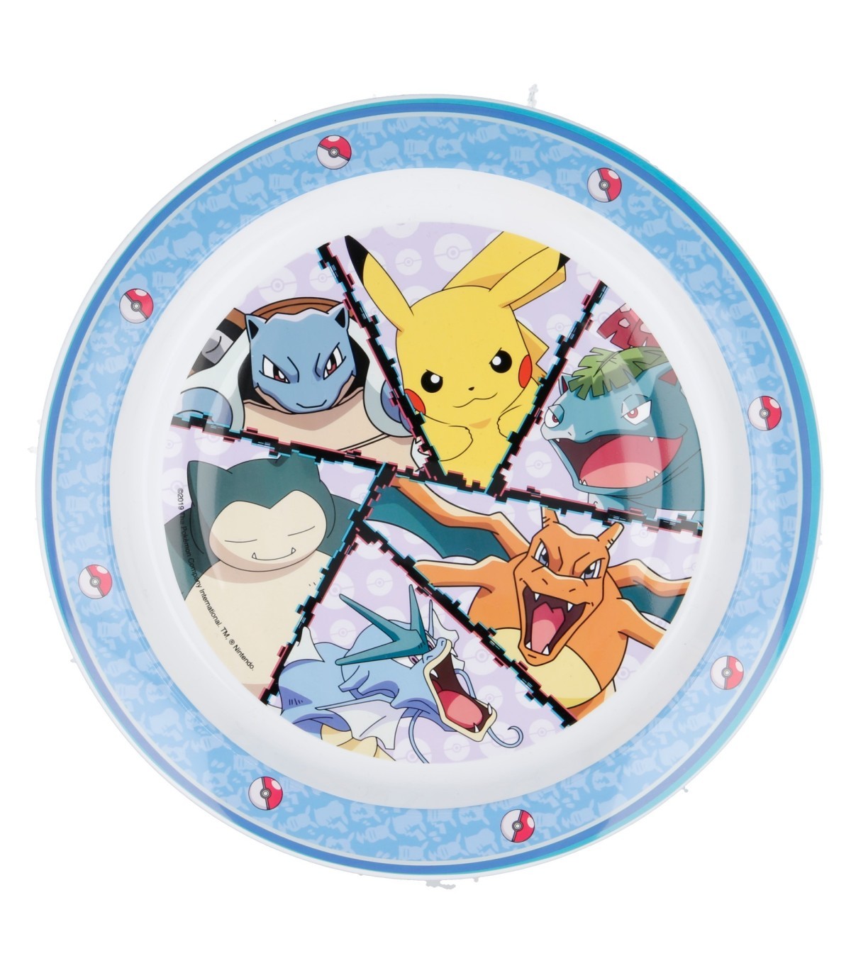 Pokémon Kinder Teller Mikrowellengeeignet für zu Hause