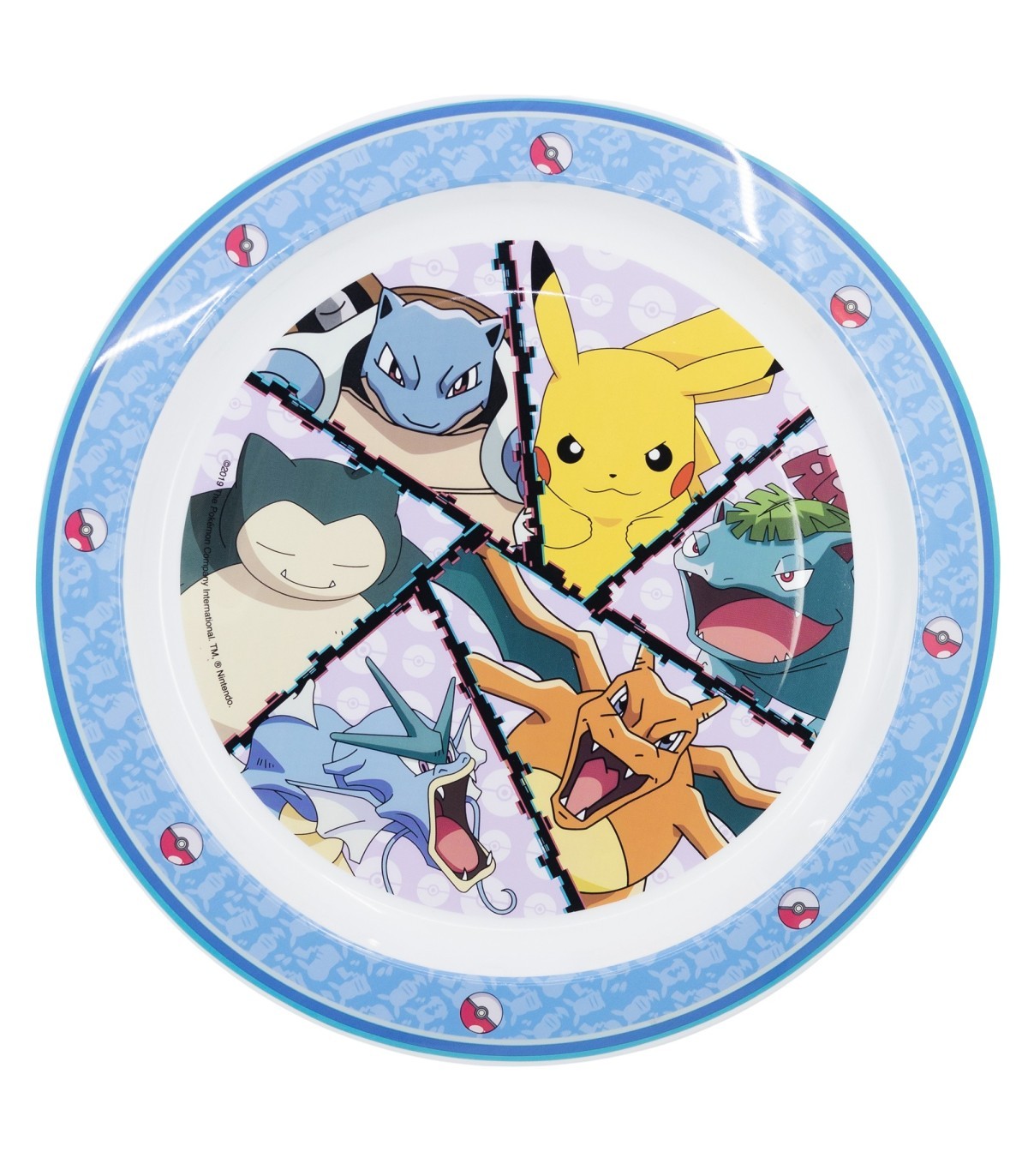 Pokémon Kinder Teller Mikrowellengeeignet für zu Hause